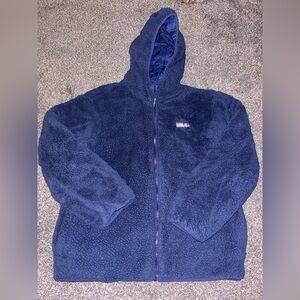 Eddie Bauer Kids Blue Sherpa Jacket